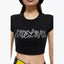 DIAMOND SHORT SLEEVED T-SHIRT - WHITE