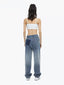 STARRY TWISTED JEANS - BLACK