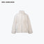 LOGO TEDDY JACKET - CREAM WHITE