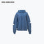 DESTRUCTION A-LINE HOODIE - BLUE