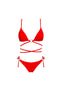 Hearty Summer Bikini Set Red *4th of July Special Collection