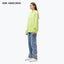 SPLASHED RIPPED-OFF HOODIE - FLUORESCENT GREEN