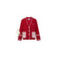 BUNNY EXOTIC VINTAGE CARDIGAN - HAUTE RED