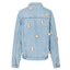 13 De Marzo, 13De Marzo, Mini Teddy Bear, Mini Teddy Bear Cover, Denim Jacket, Blue