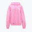 SPLASHED RIPPED-OFF HOODIE - PINK