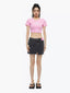 DIAMOND LOGO SHORT SLEEVED T-SHIRT - PINK