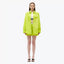 LOGO LONG SLEEVE SHIRT WITH SHORTS - FLUORESCENT GREEN