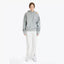 OFF SHOULDER HOODIE - GREY