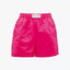 LOGO LONG SLEEVE SHIRT WITH SHORTS - ROSE RED