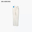 ASYMMETRIC TWISTED BOOTCUT JEANS - WHITE