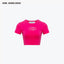 DIAMOND LOGO SHORT SLEEVED T-SHIRT - ROSE RED