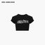 DIAMOND SHORT SLEEVED T-SHIRT - BLACK