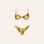 OCEAN BREEZE 2 PIECE BIKINI SET - TROPICAL FLORAL