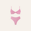 STARRY NIGHT 2 PIECE BIKINI SET - PINK