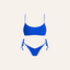 SEE YOU AT BEACH 2 PIECE BIKINI SET - ROYAL BLUE